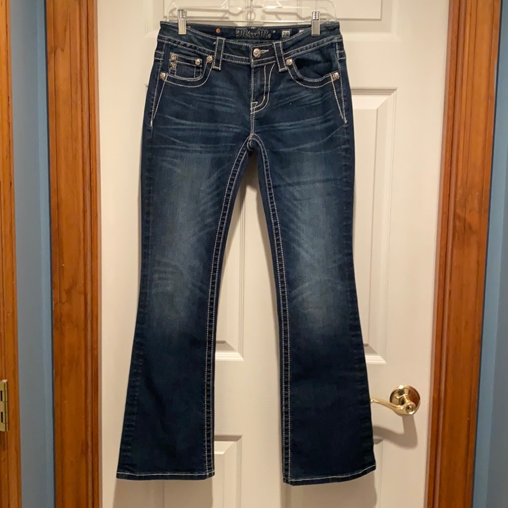 Miss Me bootcut jeans.